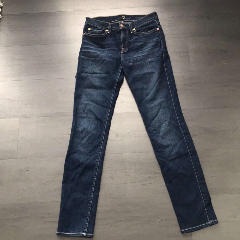 7 for all mankind Roxanne skinny jeans size 26